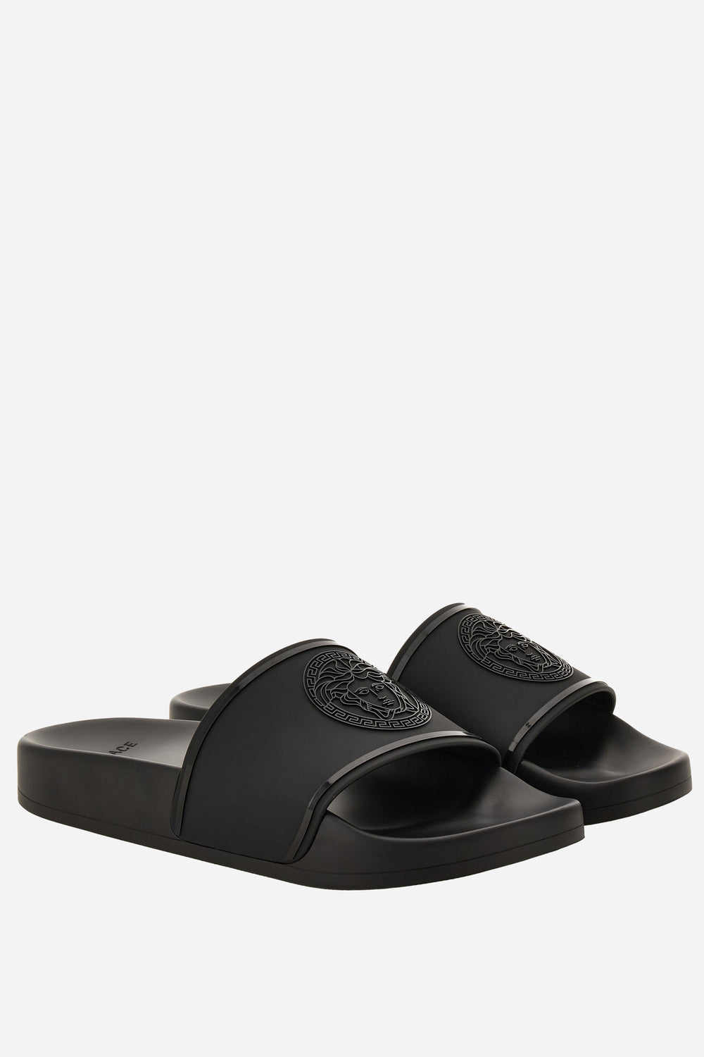 Versace — Versace Pool Slides In Rubber