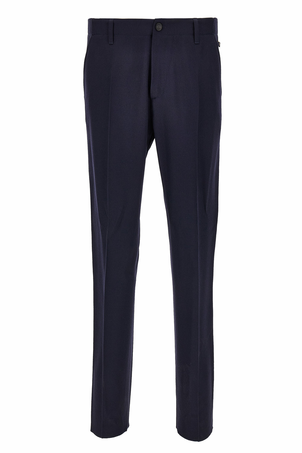 Versace — Formal Pant In Responsible Dry Hand Wool Grain De Poudre