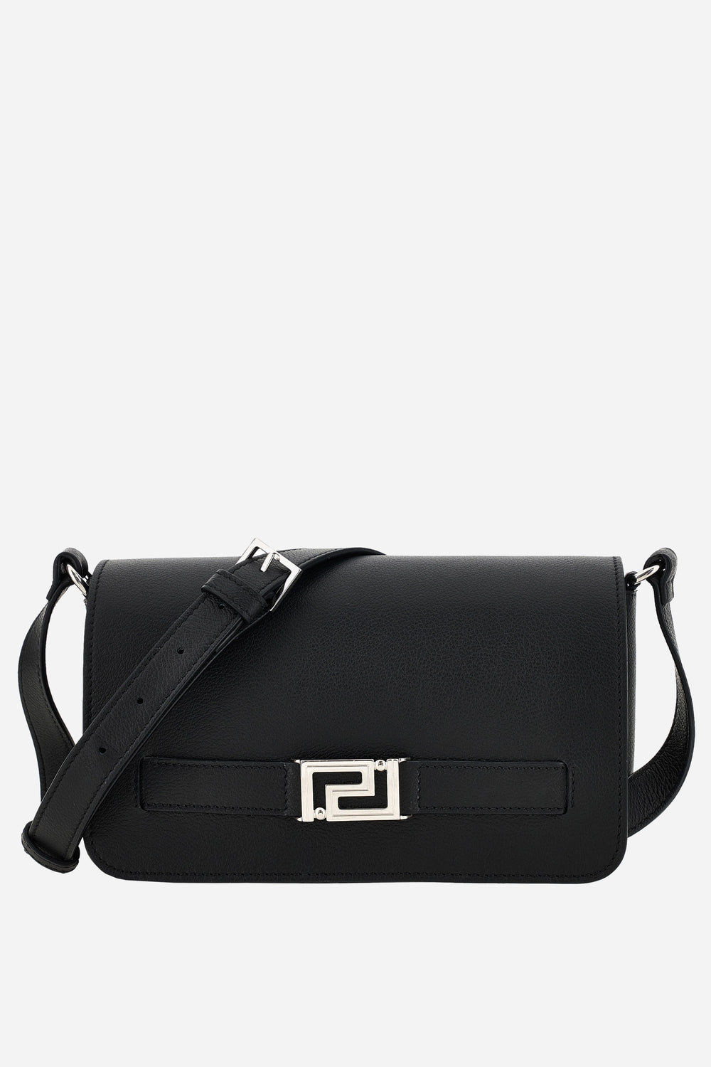 Versace — La Greca Crossbody In Calf Leather
