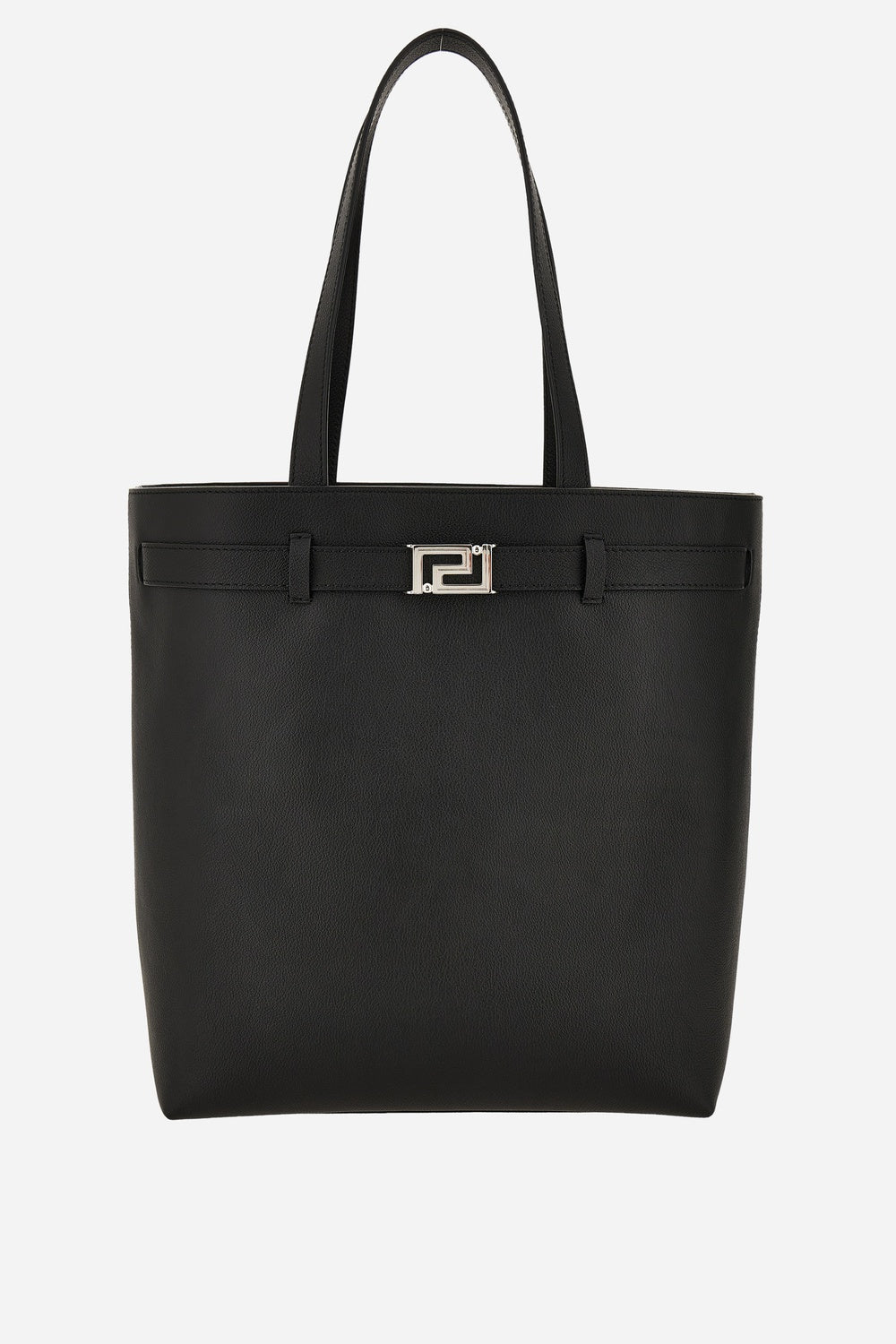 Versace — La Greca Tote In Calf Leather
