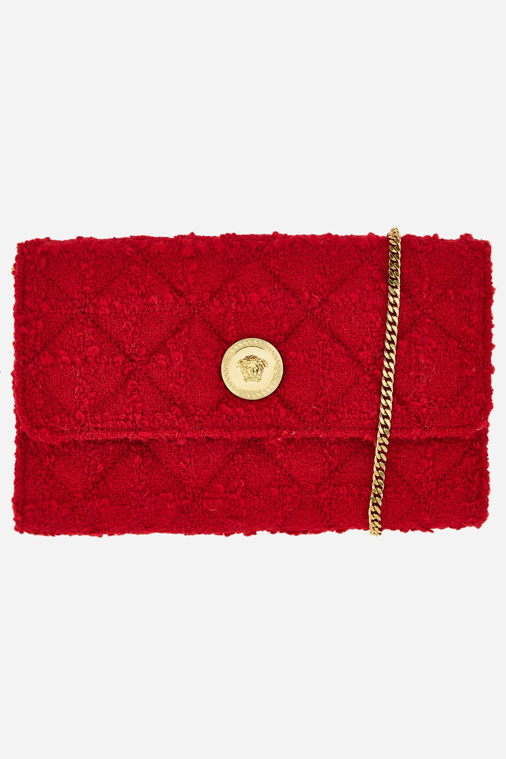 Versace — Icon Wallet On Chain In Fabric