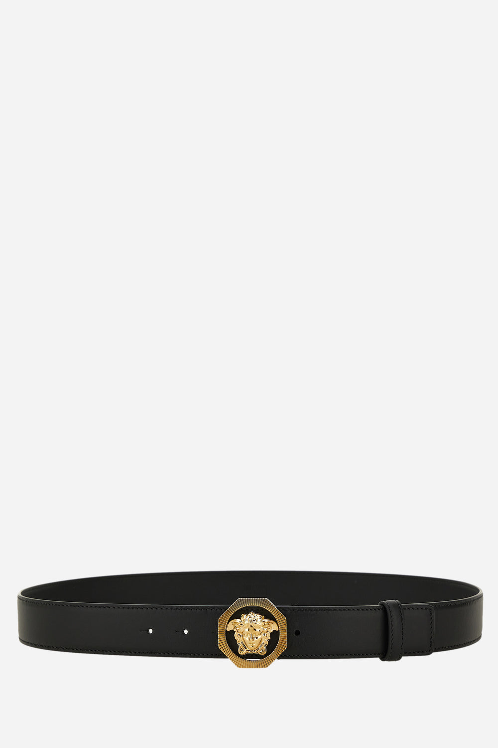Versace — La Medusa Belt 3,5 Cm In Calf Leather