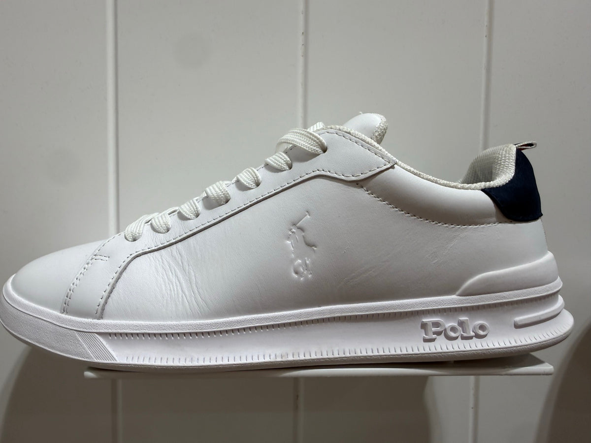 Polo Ralph Lauren White navy sneaker